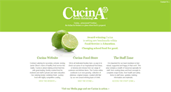 Desktop Screenshot of cucina.co.uk